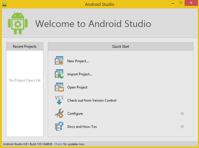 Android Studio для NDK под Windows