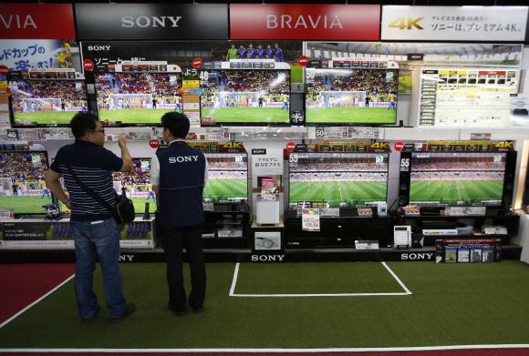 В этом году в Sony рассчитывают на увеличение продаж телевизоров на 18,5%