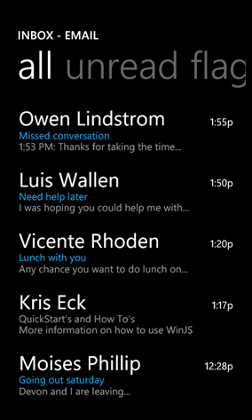 WinJS на Windows Phone 8.1