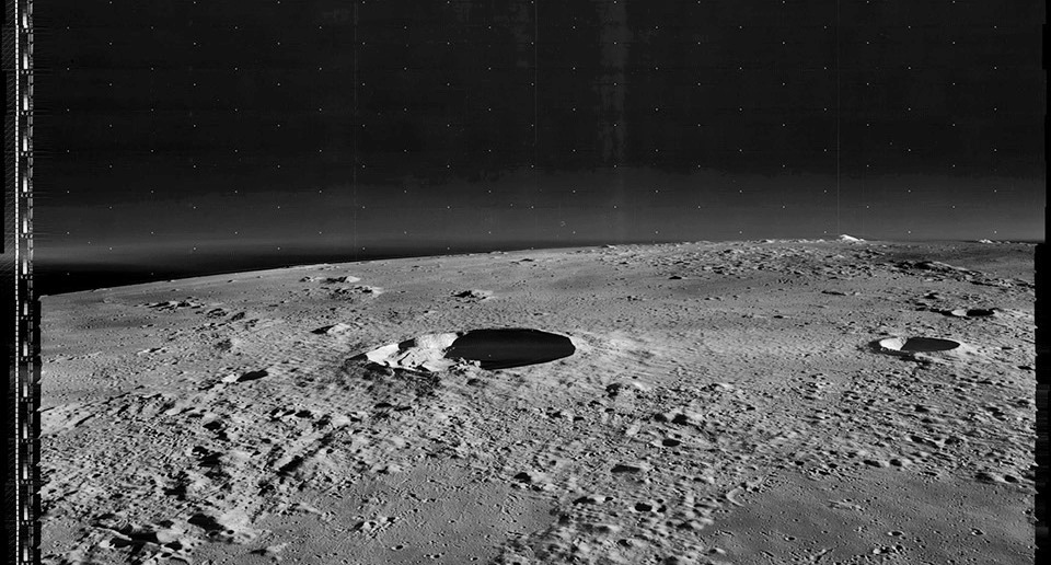 Проект McMoon: новые технологии дают второе рождение фотографиям Луны программы Lunar Orbiter 60 х годов