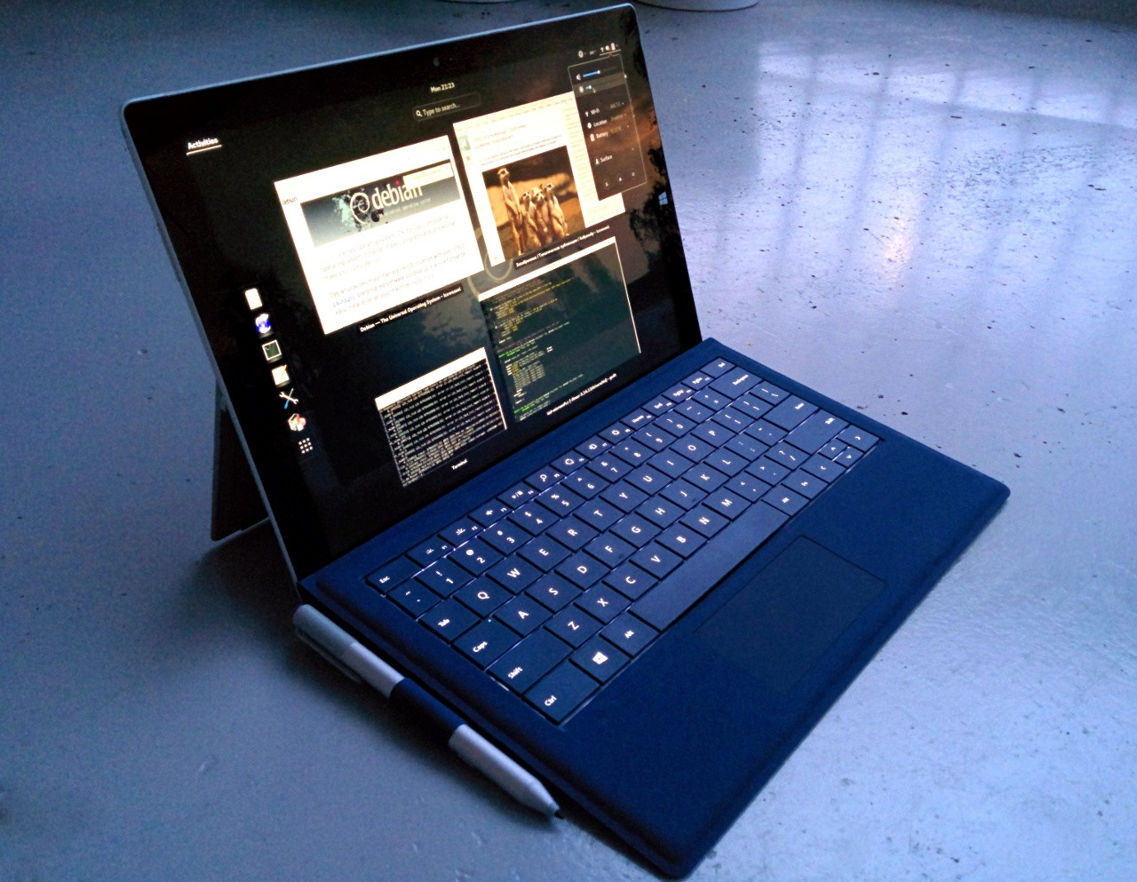 Как подружить Surface Pro 3 и Linux