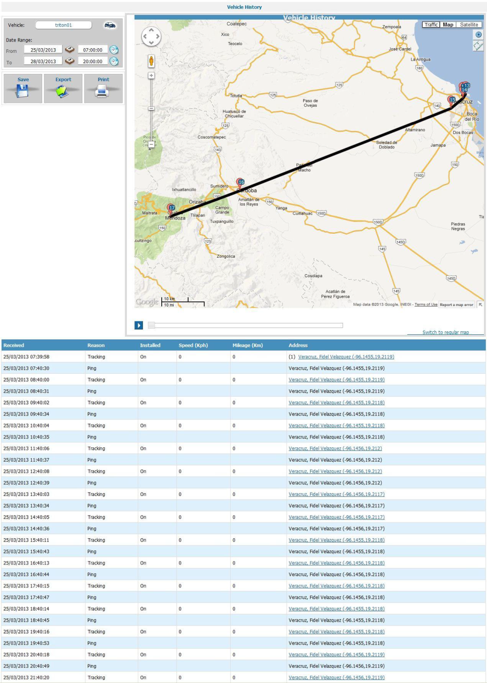 GPS мониторинг грузовых контейнеров