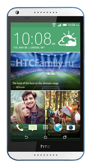 В оснащение HTC Desire 820 войдут камеры разрешением 13 и 8 Мп