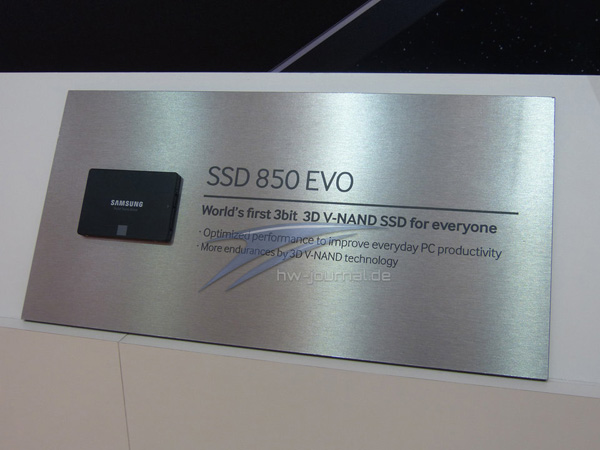 Samsung готовит линейку SSD 850 Evo