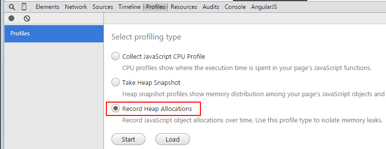 Проблемы поиска утечки памяти в веб приложении с помощью Chrome DevTools Проблемы поиска утечки памяти в веб приложении с помощью Chrome DevTools