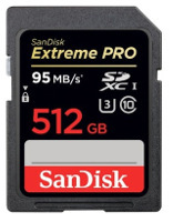 SanDisk анонсировала карту памяти объёмом в 512 гигабайт