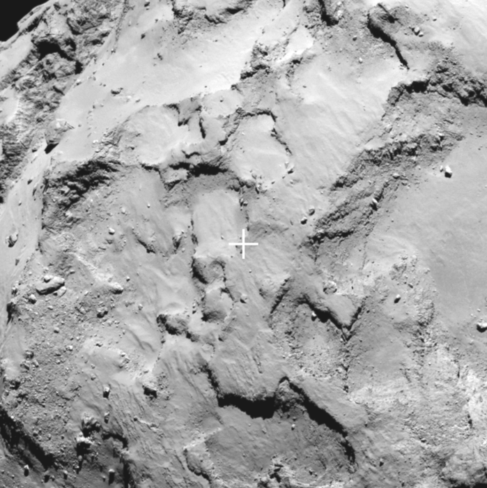 Специалисты ESA выбрали основную и альтернативную точки посадки для зонда Philae Rosetta на комету Чурюмова Герасименко