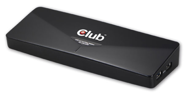 У Club 3D готова стыковочная станция с поддержкой 4K, подключаемая по USB 3.0