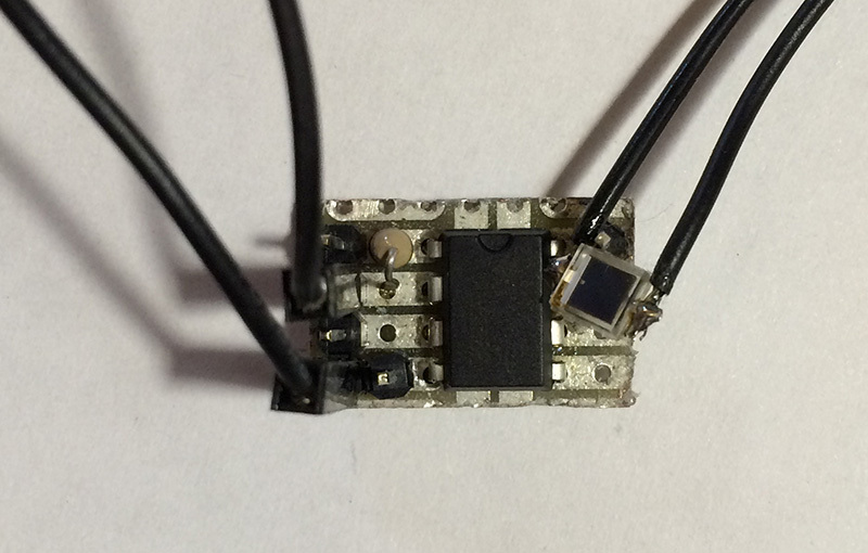 Детектирование включенного телевизора с помощью фотодиода Детектирование включенного телевизора с помощью фотодиода