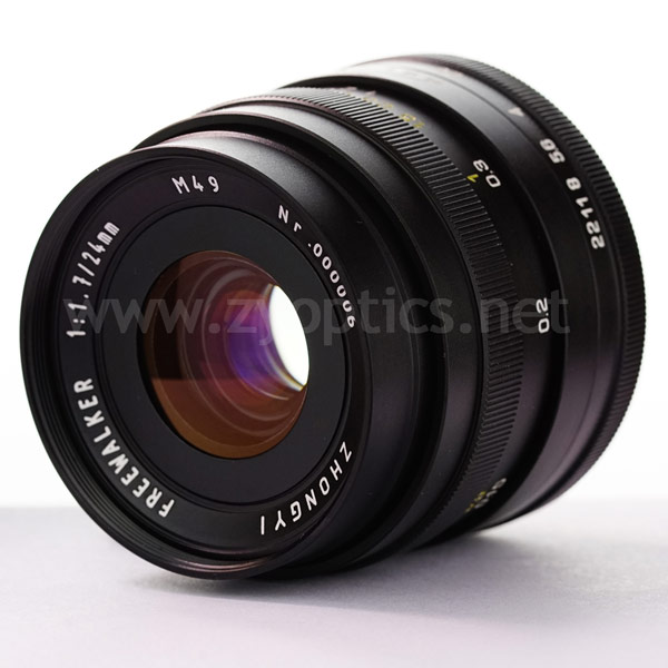 Цена Zhongyi Mitakon 42.5mm f/1.2 равна $359, Zhongyi Mitakon 24mm f/1.7 — $289