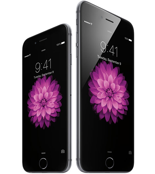Дисплеи типа IPS, используемые в Apple iPhone 6 и iPhone 6 Plus, различаются размерами и разрешением, но в остальном очень похожи друг на друга