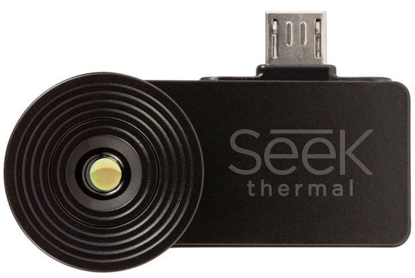 Сенсор тепловизора Seek Thermal имеет разрешение 206 x 156 пикселей
