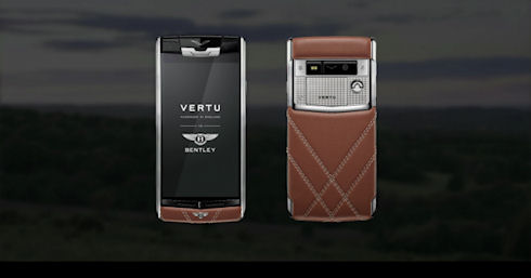 Анонс дорогостоящего смартфона Vertu for Bentley