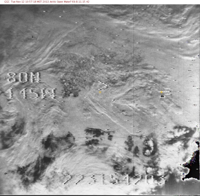 Учёные восстановили фотографии с полярного метеоспутника 60 х гг