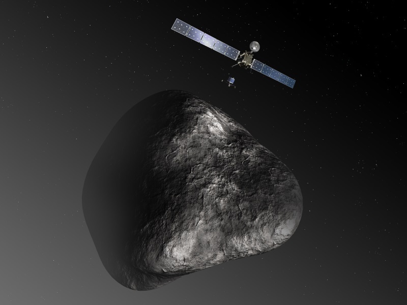 ESA утвердила планы по высадке зонда Philae на комету Чурюмова Герасименко