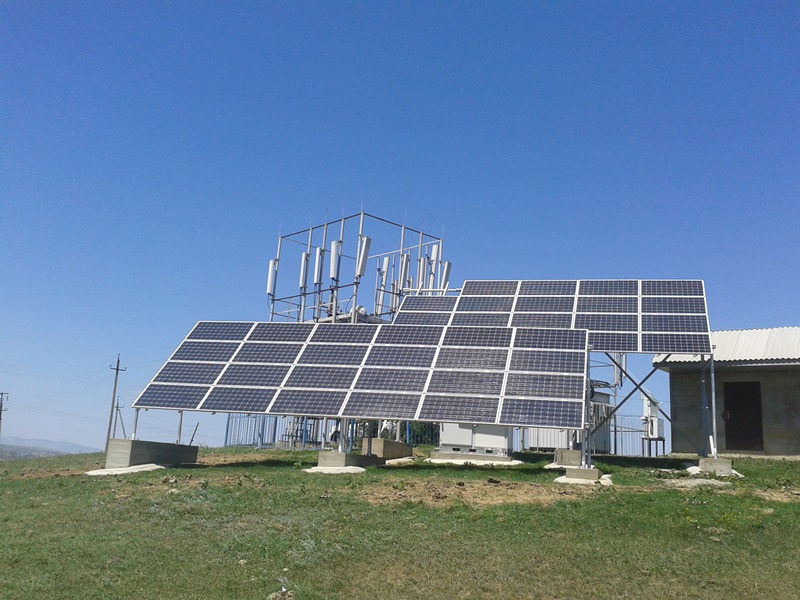 Репортаж: базовая станция на солнечных батареях