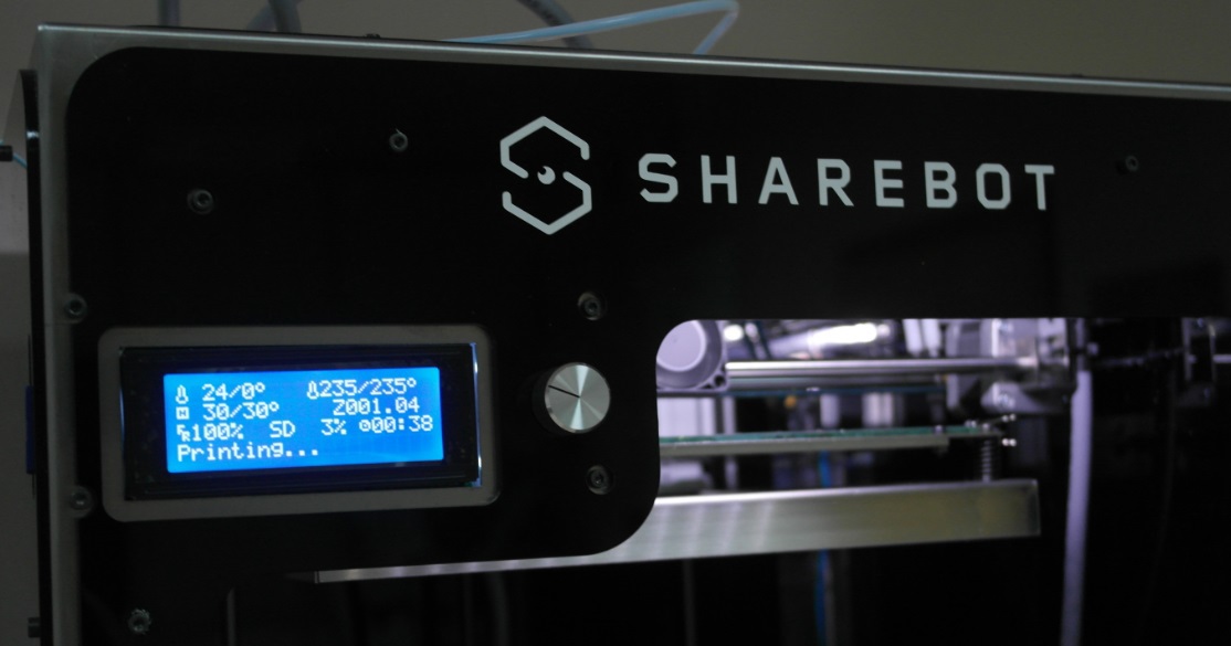 3d принтер по итальянски: ShareBot