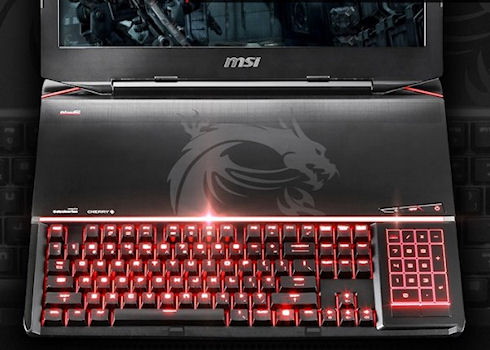 Игровой ноутбук с механической клавиатурой GT80 Titan от MSI