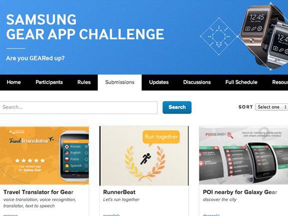 Финалисты Samsung Gear App Challenge