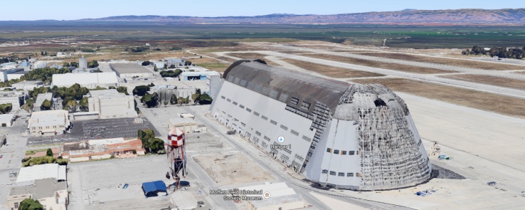 Google арендует аэродром Nasa на 60 лет