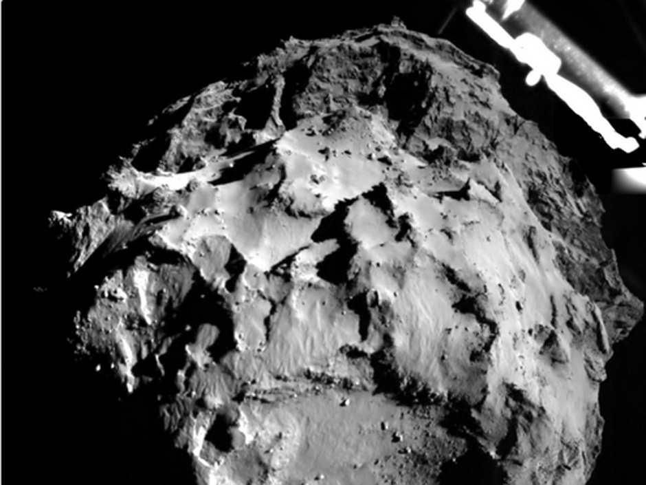 Зонд Philae прислал первые снимки