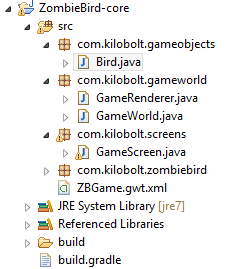 [LibGDX] Создаем клон Flappy Bird — Zombie Bird - 42