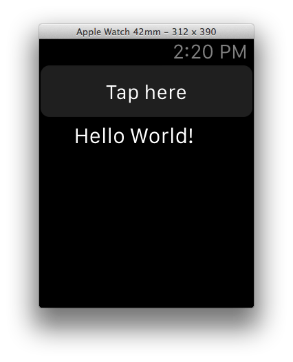 Изучаем WatchKit — создаем первое приложение для Apple Watch - 15