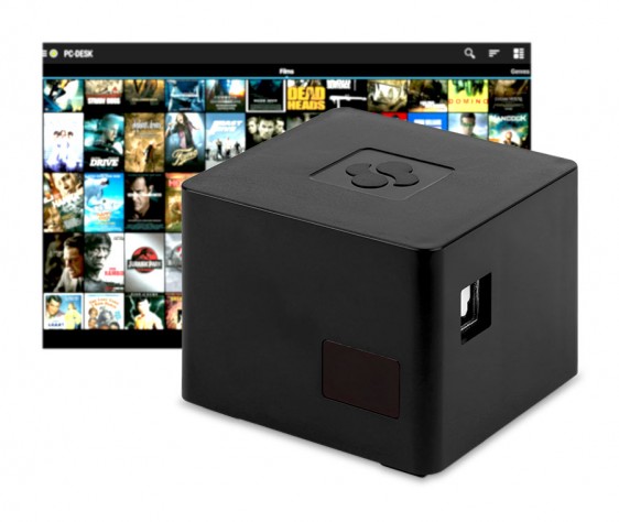 Мини-ПК CuBoxTV заключен в кубический корпус со сторонами 2 дюйма - 1
