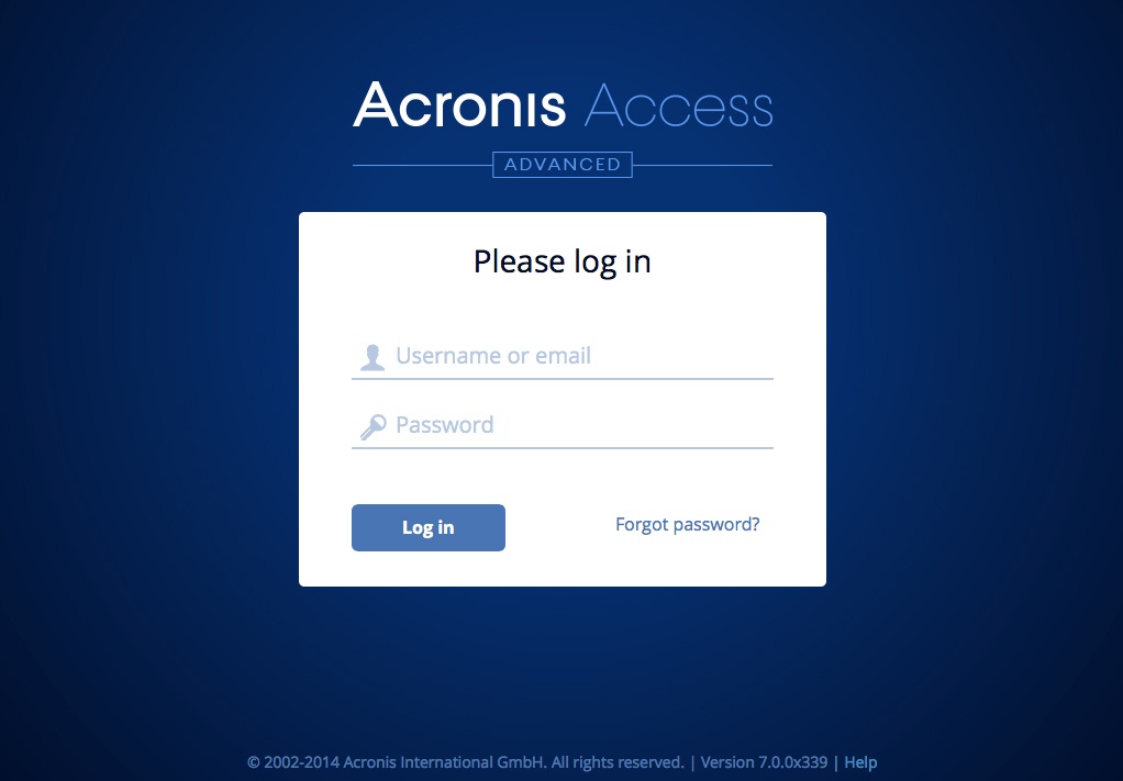 Sync, share & secure – три в одном с помощью Acronis Access 7 - 2 Sync, share & secure – три в одном с помощью Acronis Access 7 - 2