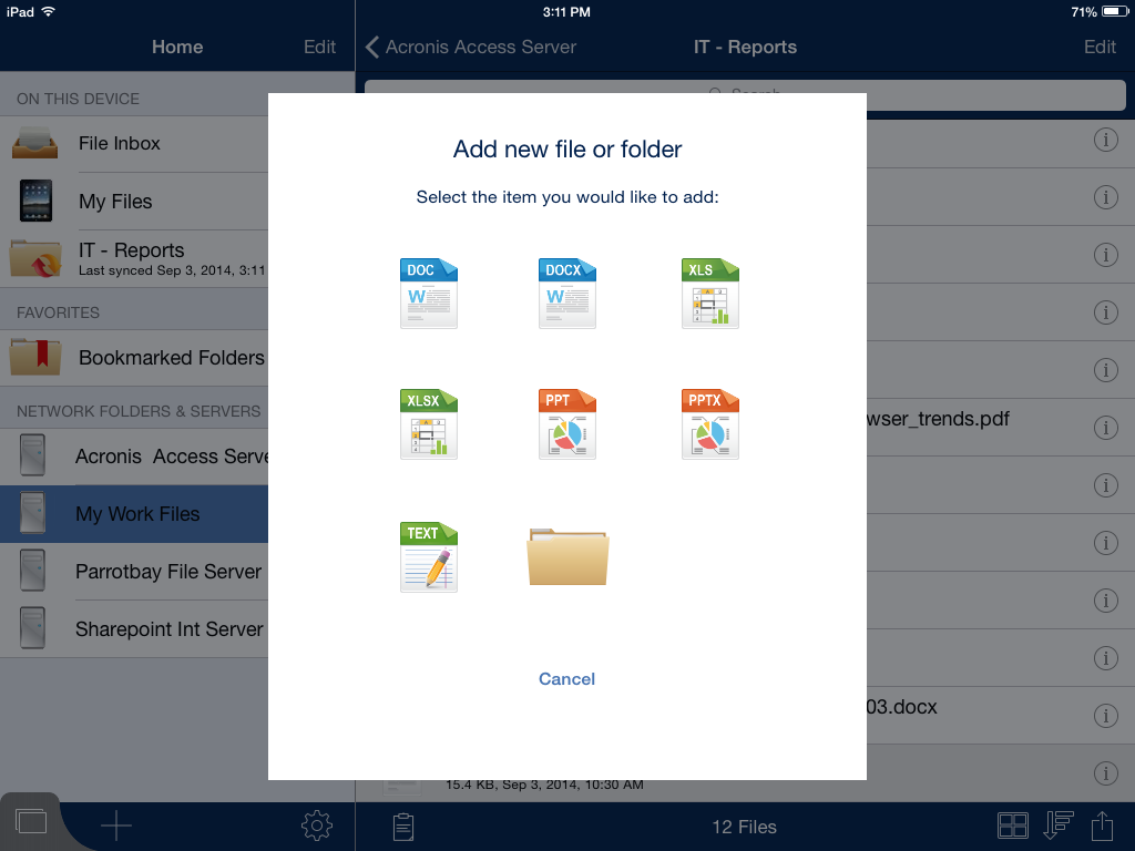 Sync, share & secure – три в одном с помощью Acronis Access 7 - 3 Sync, share & secure – три в одном с помощью Acronis Access 7 - 3