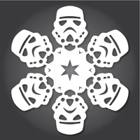 Снежинки в стилистике StarWars своими руками - 27