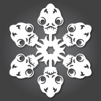 Снежинки в стилистике StarWars своими руками - 32