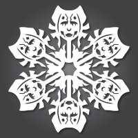 Снежинки в стилистике StarWars своими руками - 33