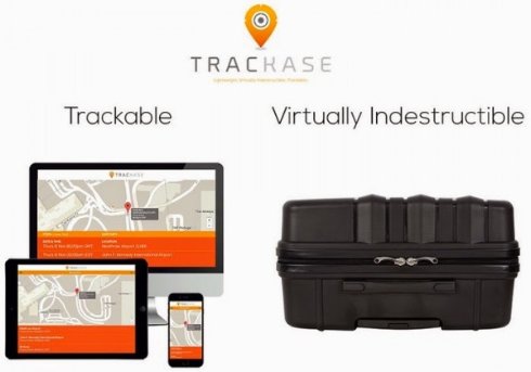 Чемодан Trackase снизит риск потери багажа