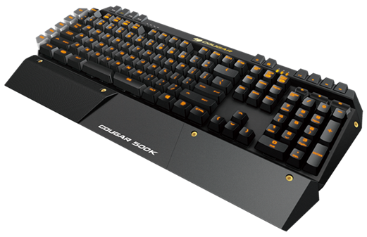 Cougar представила мембранную игровую клавиатуру Cougar 500K - 1
