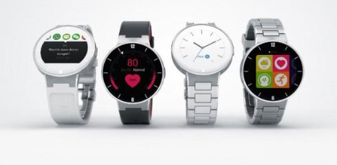 Представлены умные часы с круглым экраном   Alcatel OneTouch Watch