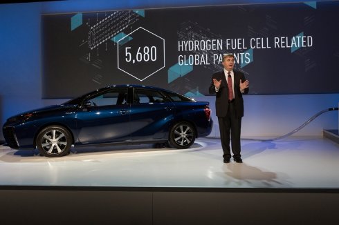 Toyota открывает патенты, касающиеся водородных топливных элементов