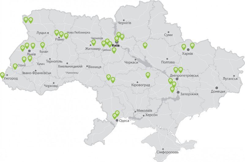 По всей Украине открылась сеть из 34 зарядных станций для электромобилей - 2