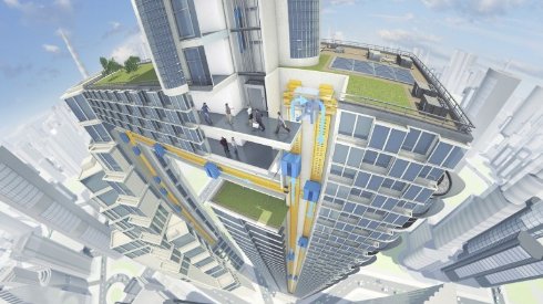 Немецкие инженеры создадут маглев лифт, перемещающийся во всех направлениях (видео)