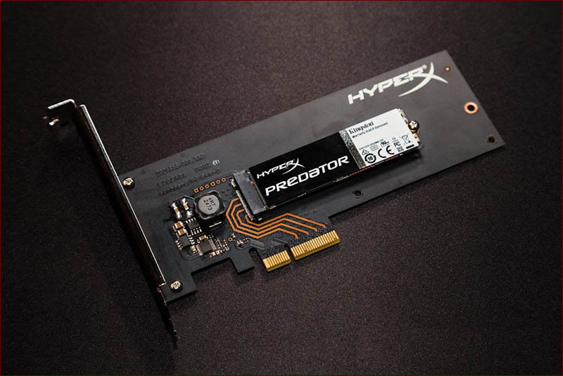 Компания Kingston анонсировала высокопроизводительный PCIe SSD Kingston HyperX Predator - 3