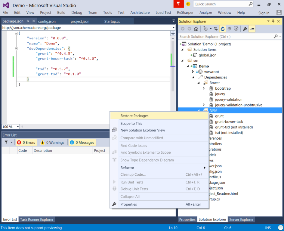 Использование TypeScript (на примере angularjs) в Visual Studio 2015 - 3
