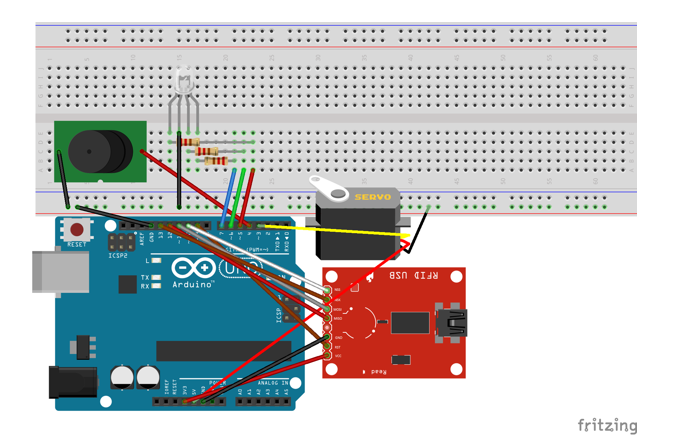 Модель системы контроля и управления доступом на предприятии на базе Arduino - 3