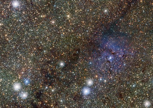 Астрономы засняли звезды на обратной стороне Галактики