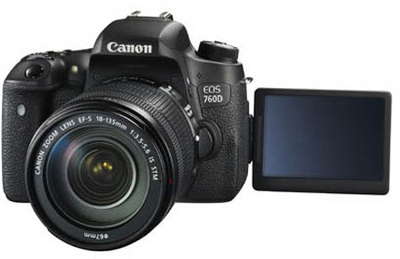 Основой камеры Canon EOS 760D послужит датчик типа CMOS разрешением 24,2 Мп