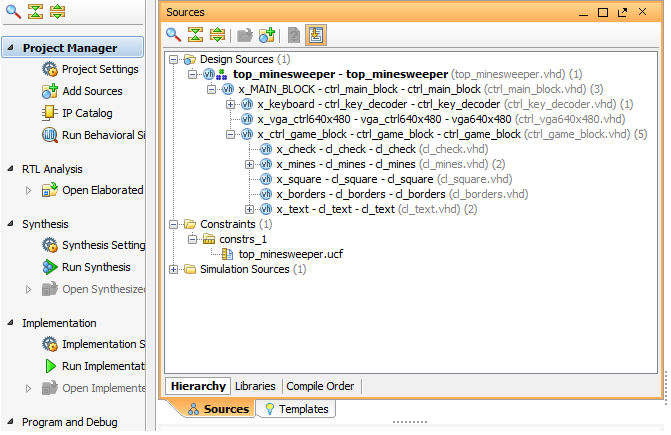 Minesweeper на FPGA - 5 Minesweeper на FPGA - 5