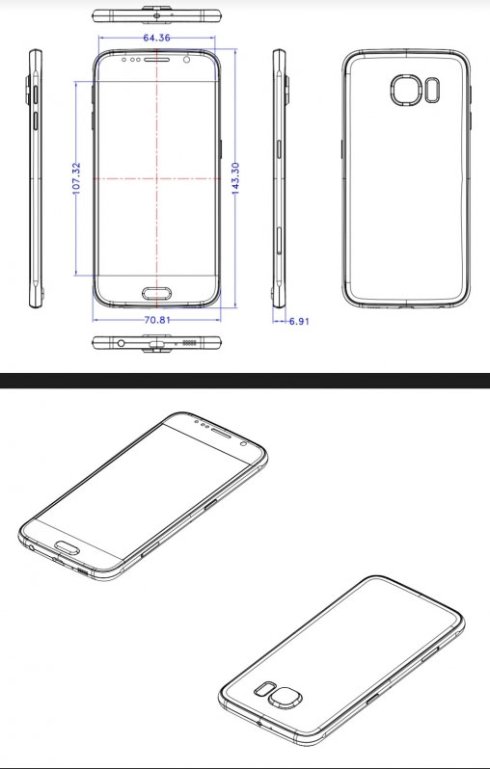 Рассекречен дизайн нового флагмана Samsung Galaxy S6