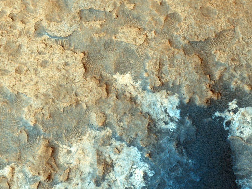 Наблюдаем за Curiosity с орбиты (2012-2015) - 13