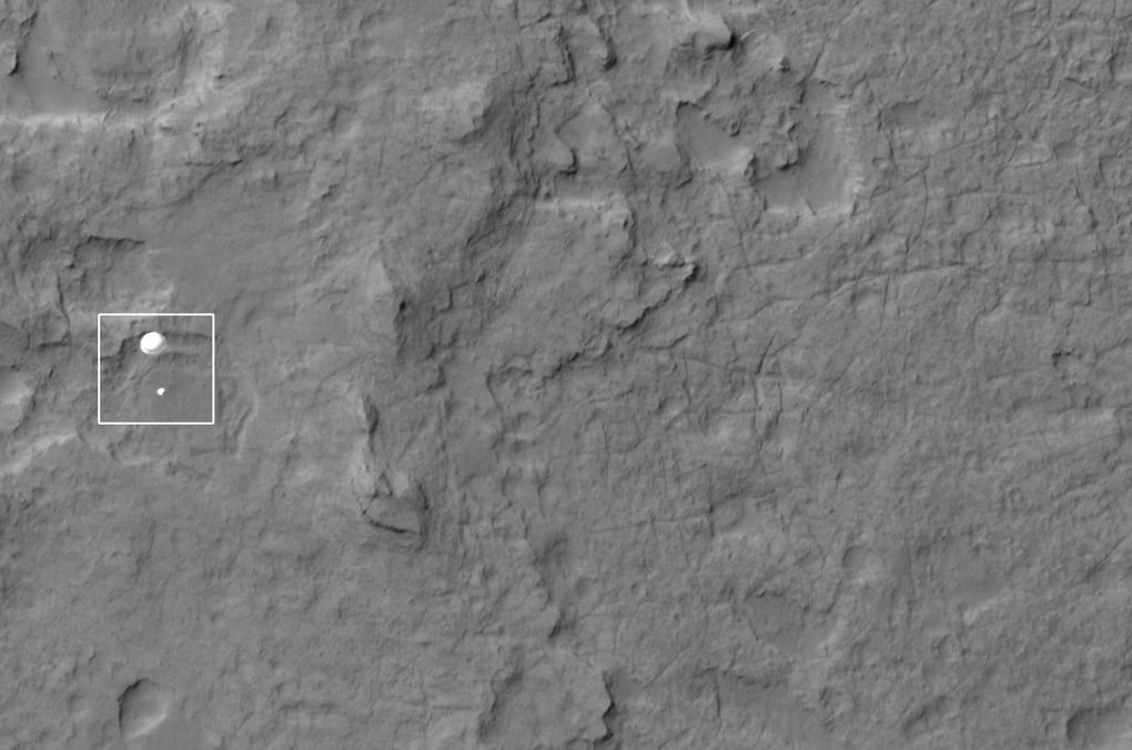 Наблюдаем за Curiosity с орбиты (2012-2015) - 2