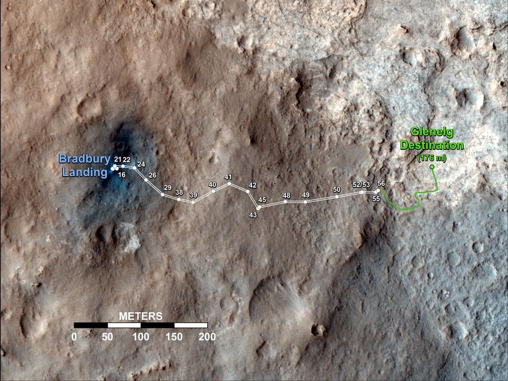 Наблюдаем за Curiosity с орбиты (2012-2015) - 6