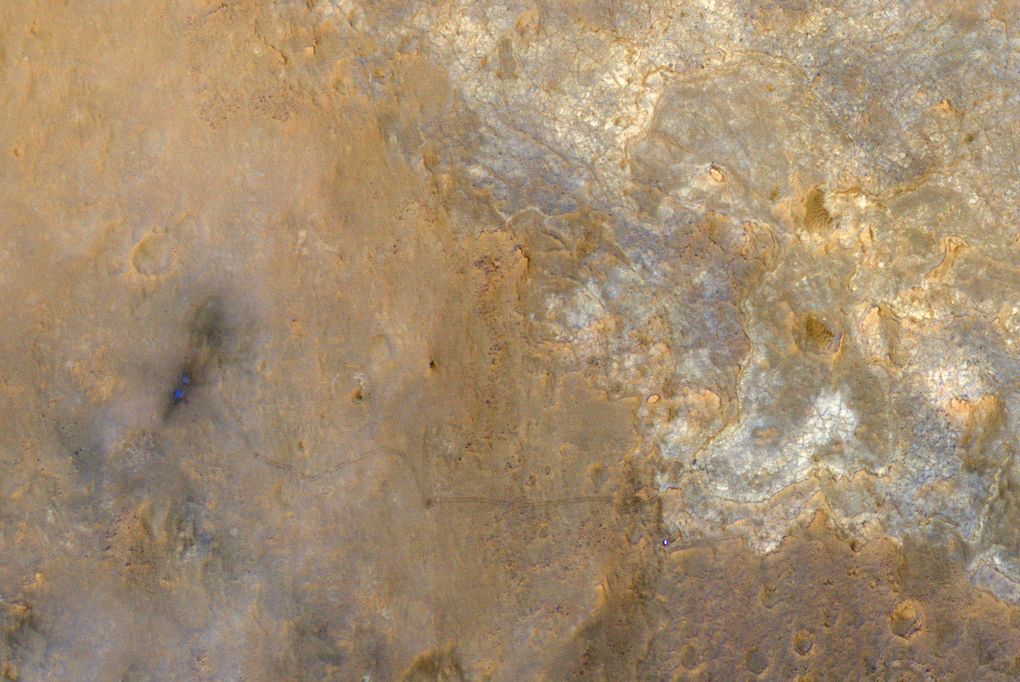 Наблюдаем за Curiosity с орбиты (2012-2015) - 9